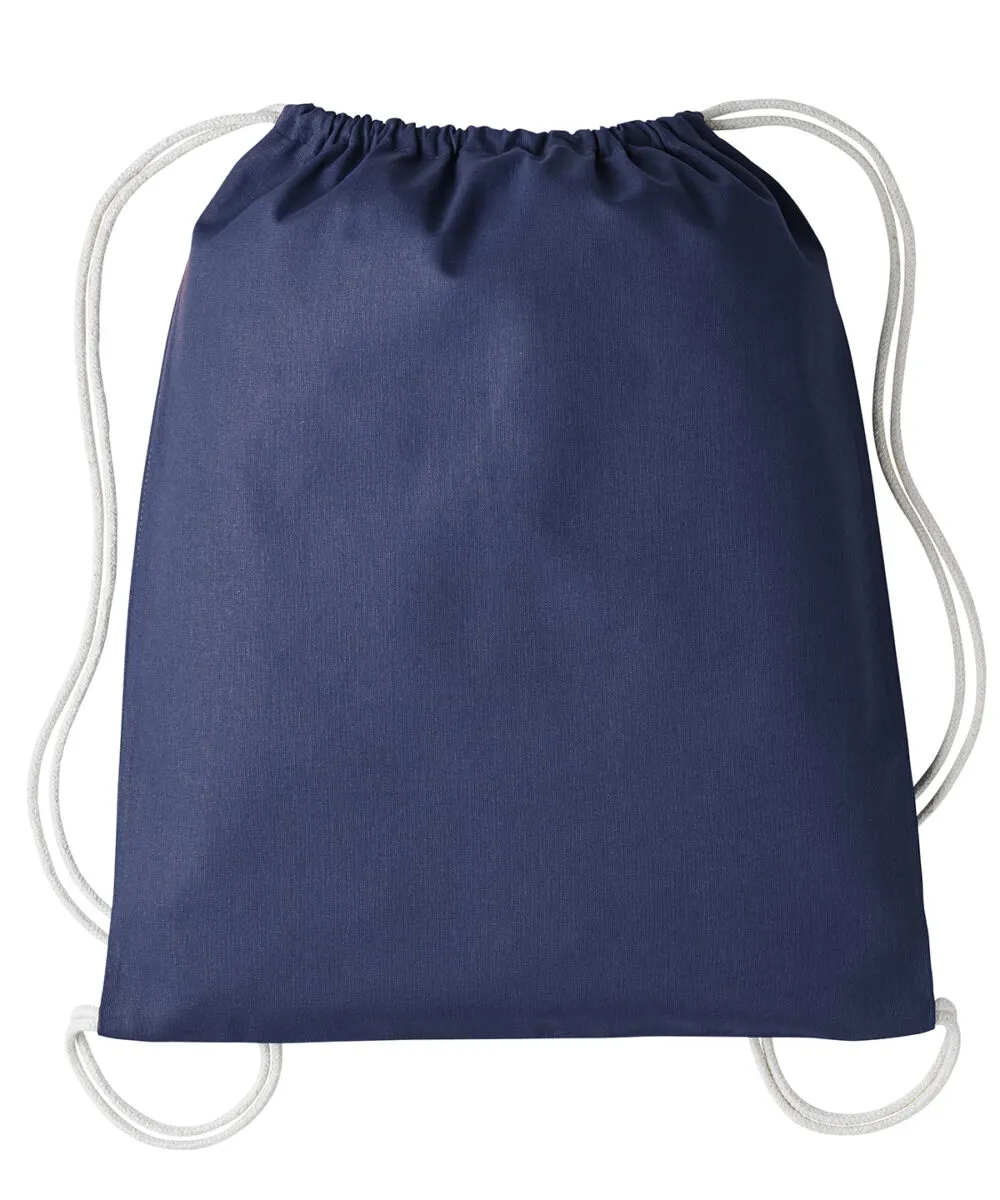 Gymsac with cords in Oxford Navy/Natural