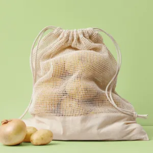Cotton mesh bag