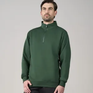 Pro ¼-neck zip sweatshirt