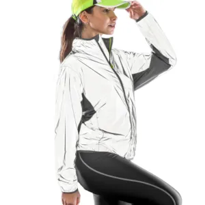 Luxe reflective hi-vis jacket