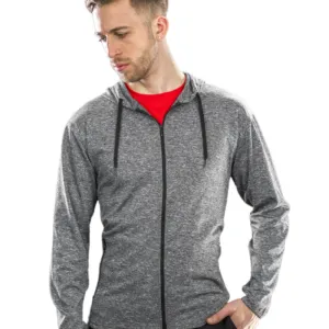 Hooded tee jacket
