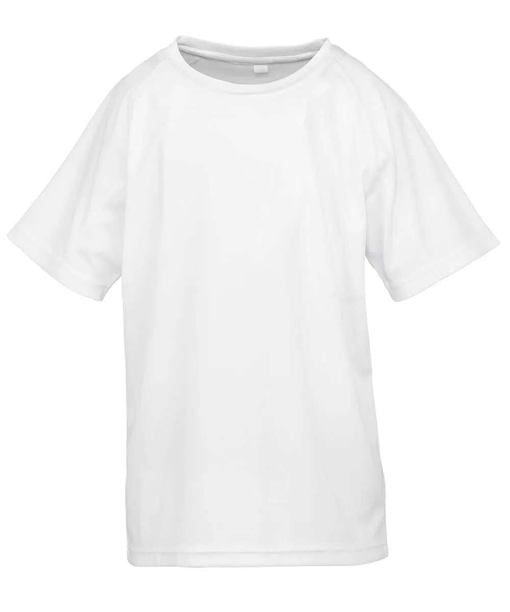 Junior performance aircool tee in White