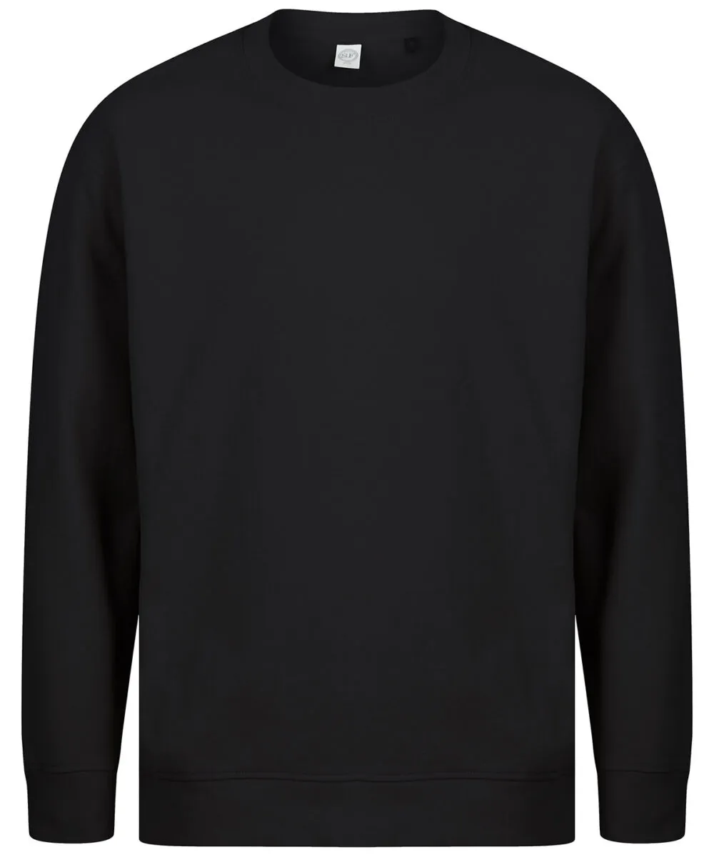 Unisex sustainable fashion sweat in Black