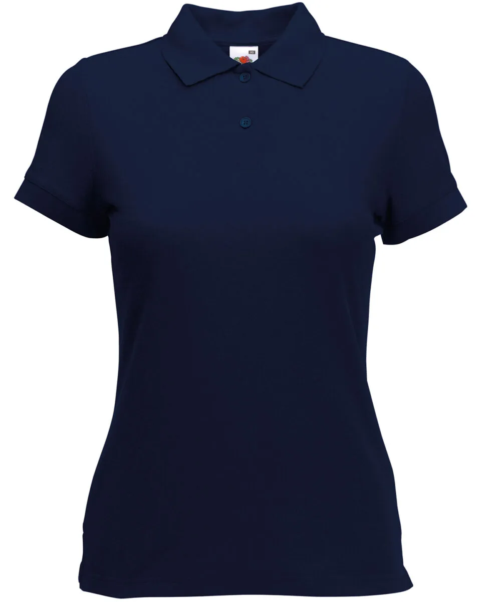 Women's 65/35 polo in Deep Navy