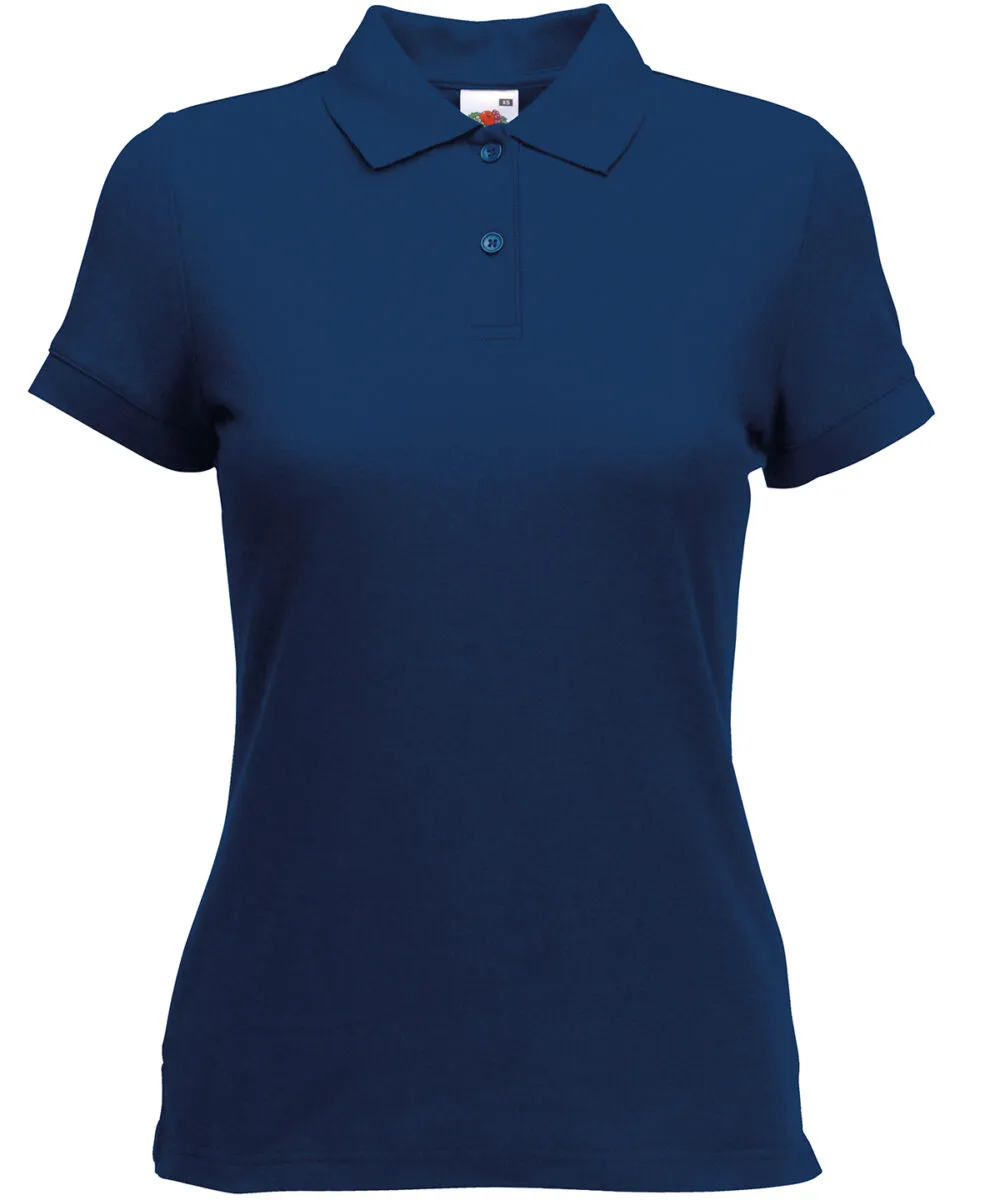 Women's 65/35 polo in Navy