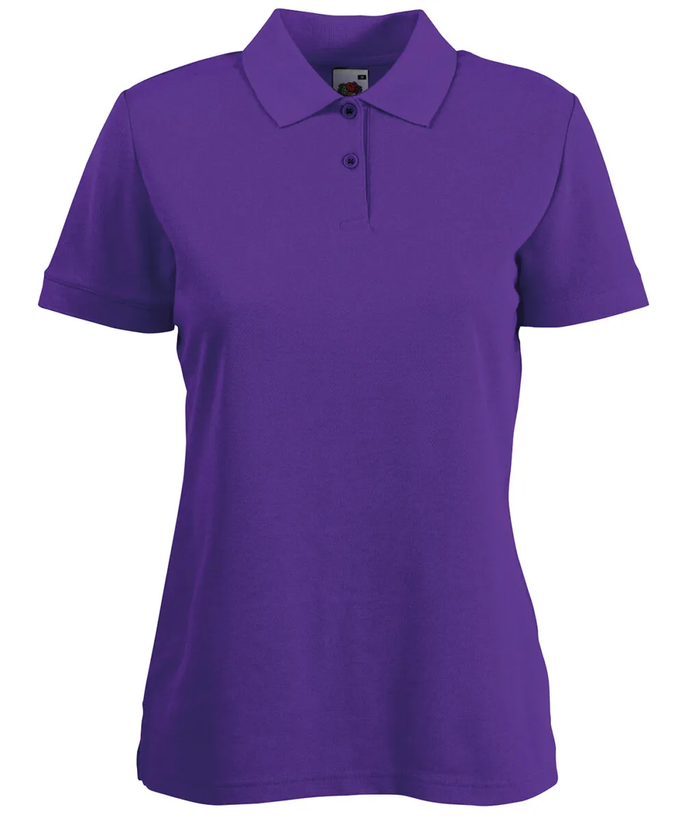 Women's 65/35 polo in Purple