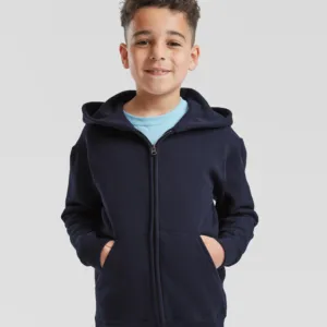 Kids classic hooded sweatshirt jacket