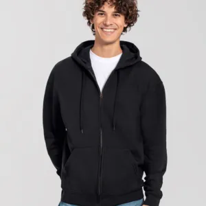 Iconic premium hooded sweat jacket