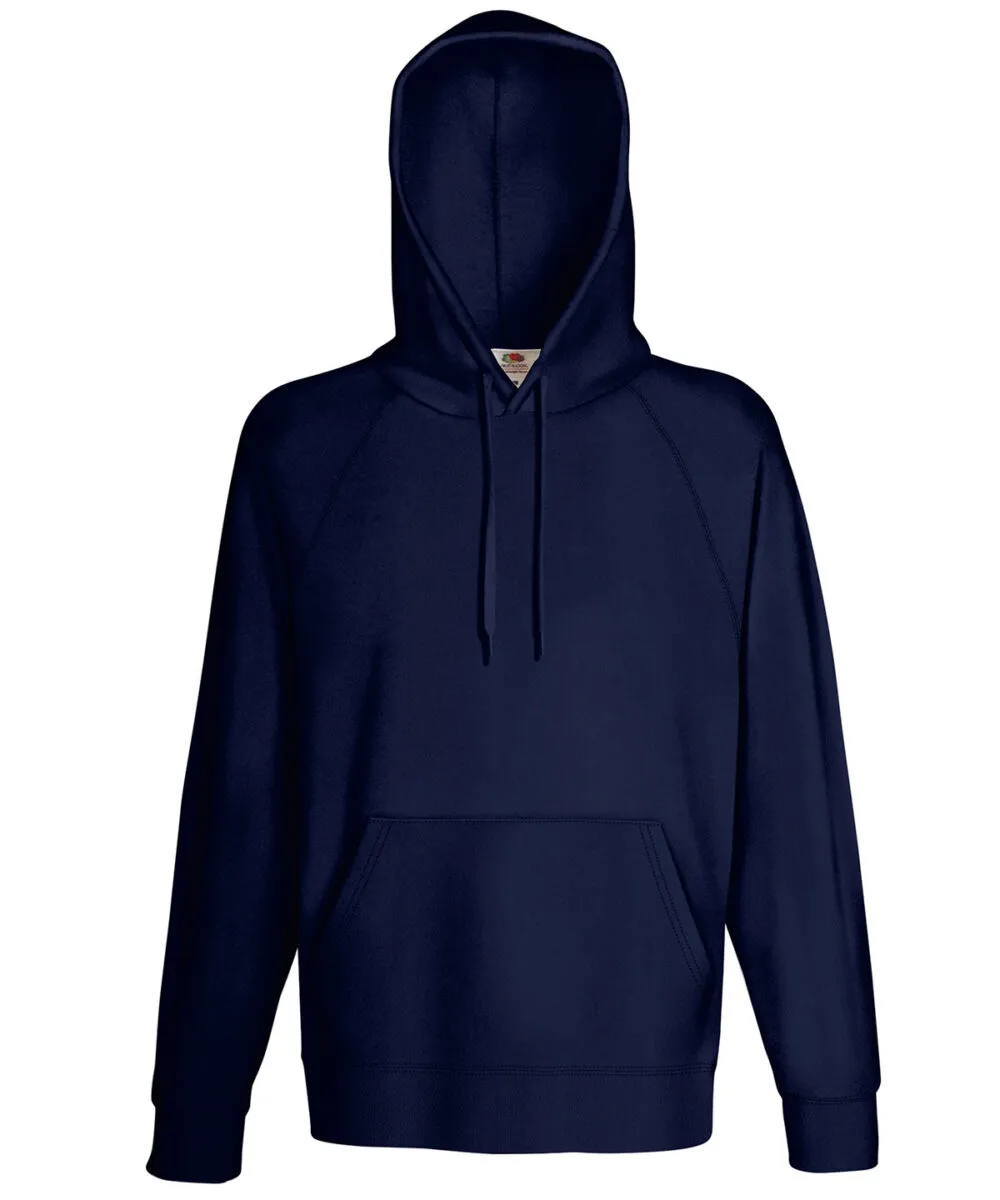 Lightweight hooded sweatshirt in Deep Navy