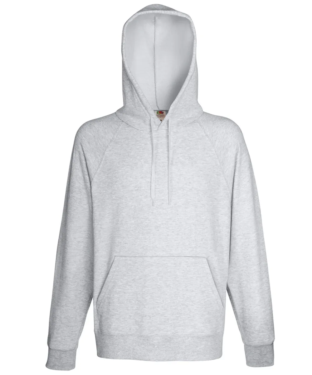 Lightweight hooded sweatshirt in Heather Grey