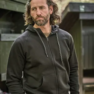 Fashion full-zip hoodie (5435)