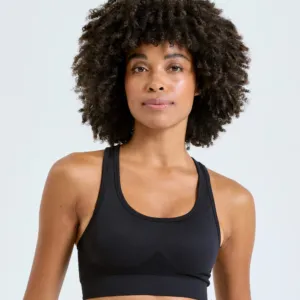 Tridri® seamless 3D fit" multi-sport sculpt solid colour bra"