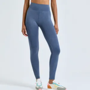 Women's TriDri® seamless 3D fit" multi-sport denim look leggings"