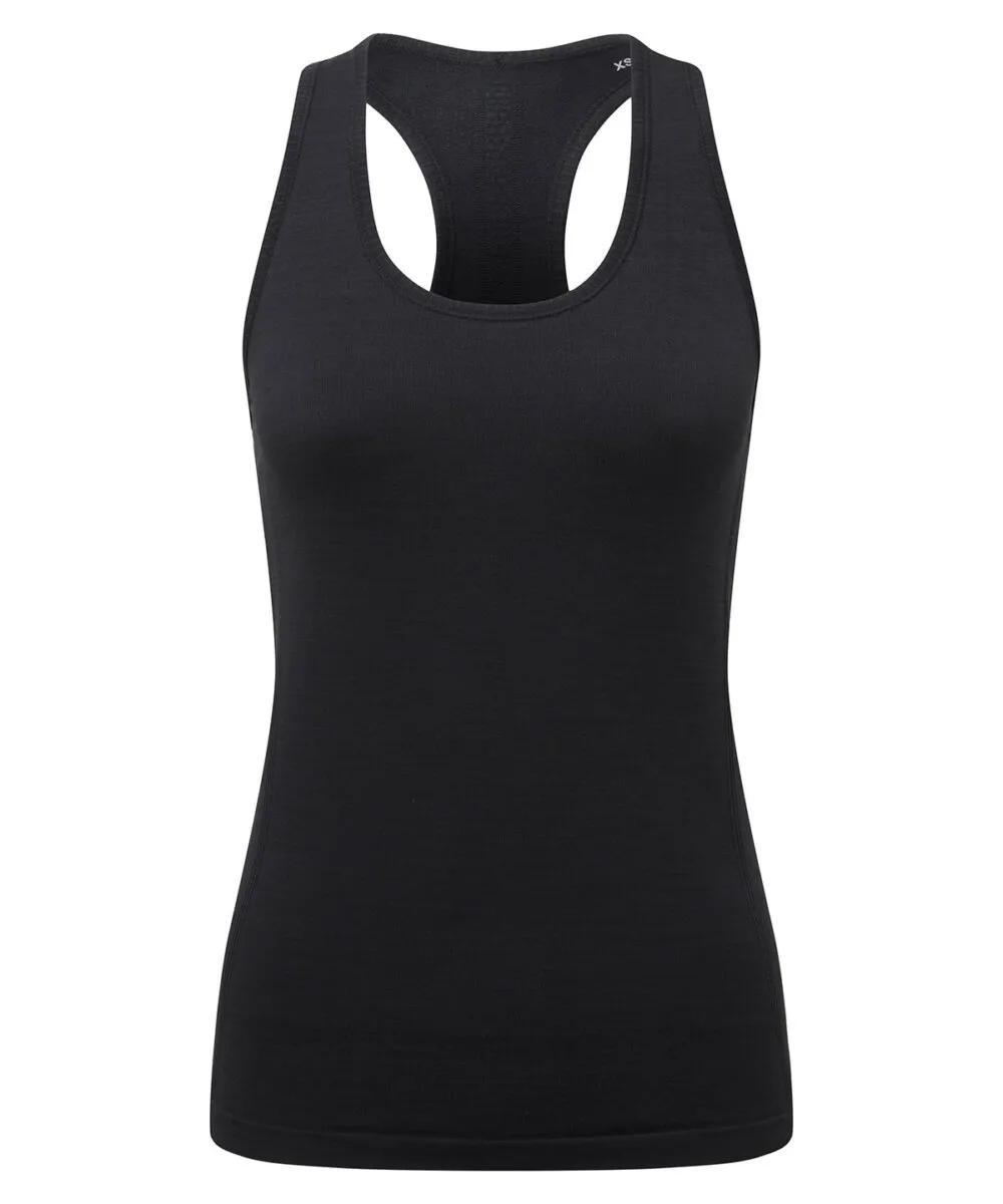 Women's TriDri® recycled seamless ''3D fit'' multi-sport flex vest in Black