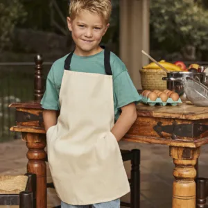 Fairtrade cotton junior craft apron