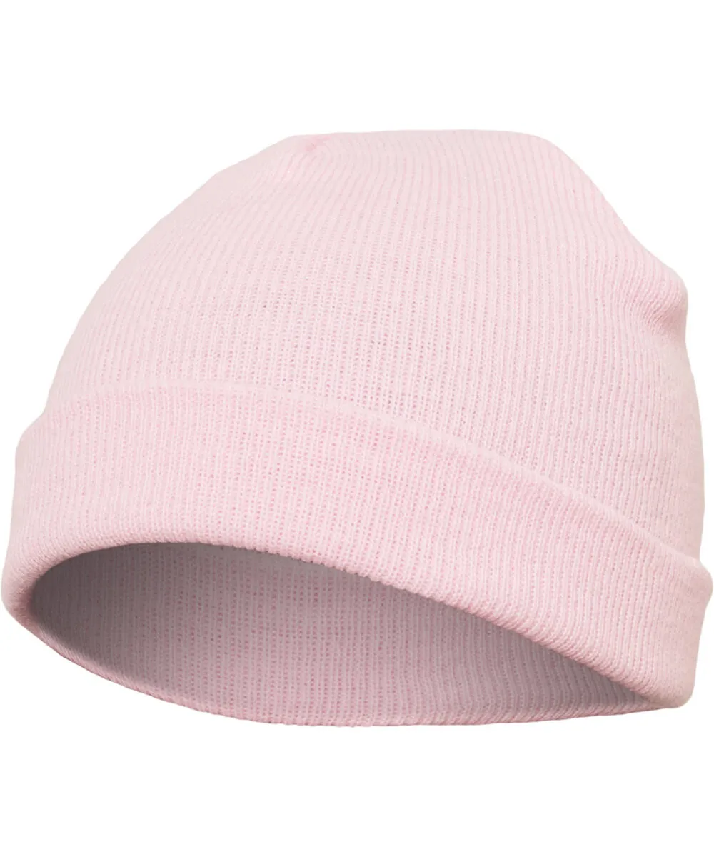 Heavyweight beanie (1500KC) in Baby Pink
