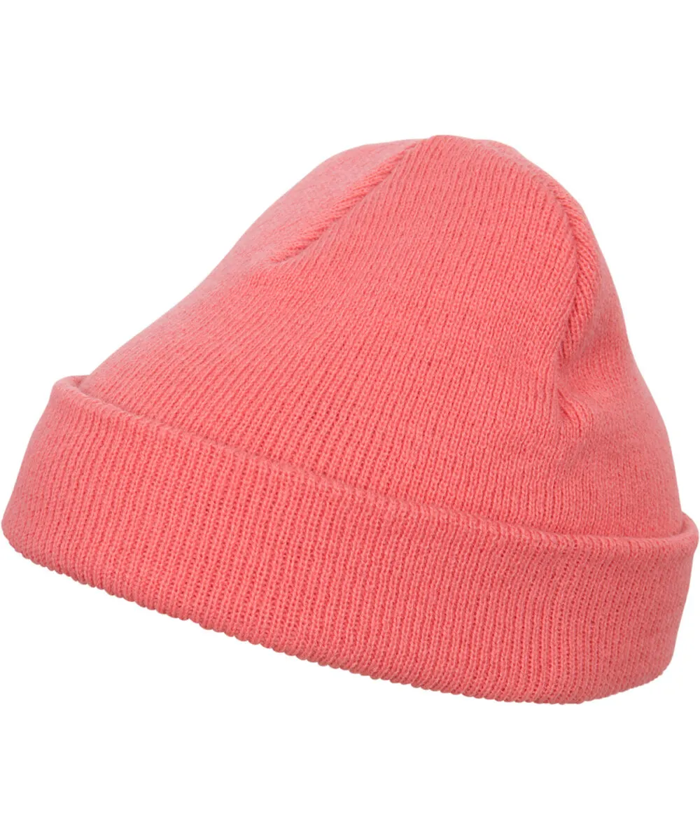 Heavyweight beanie (1500KC) in Coral