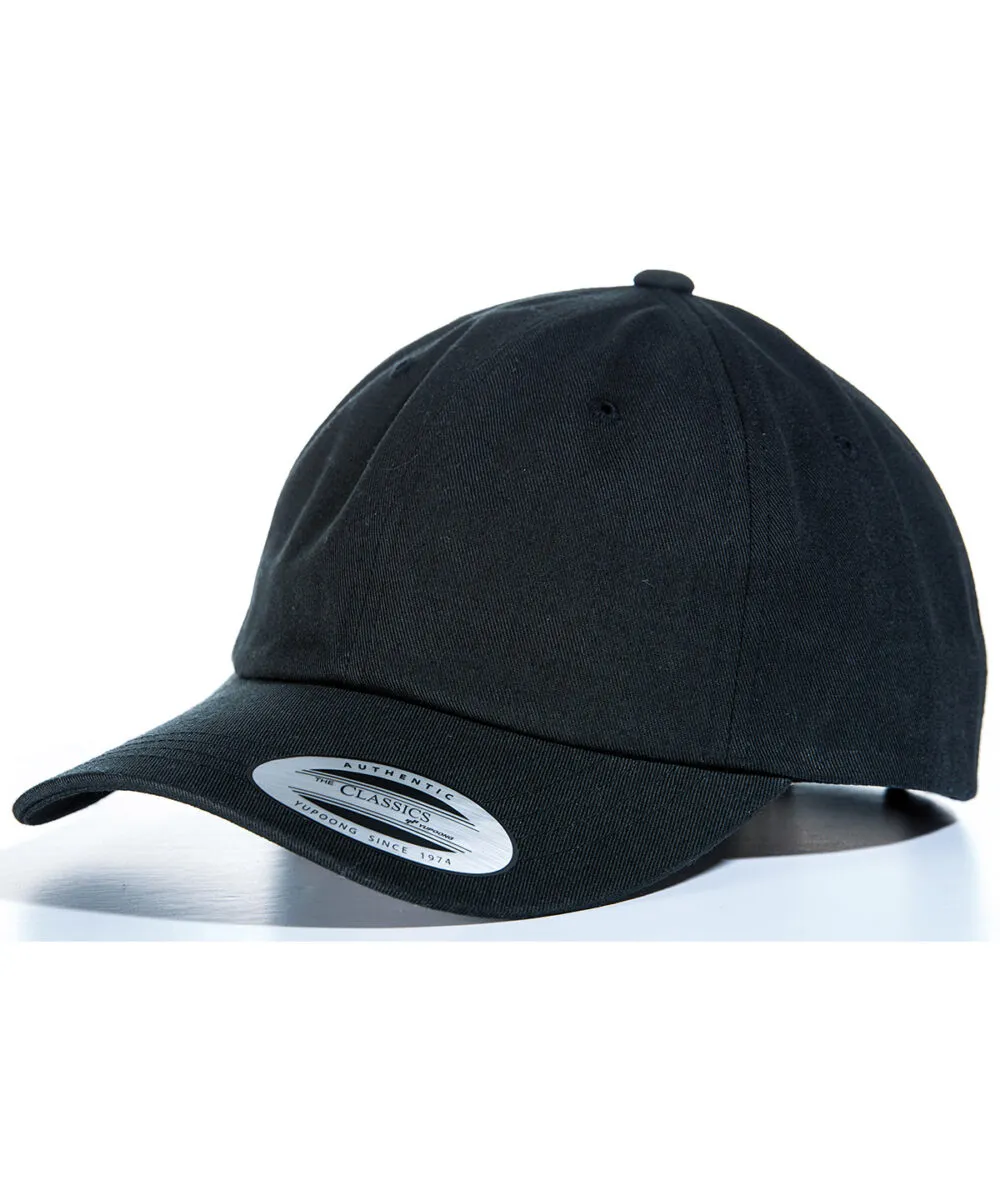Dad hat baseball strap back (6245CM) in Black