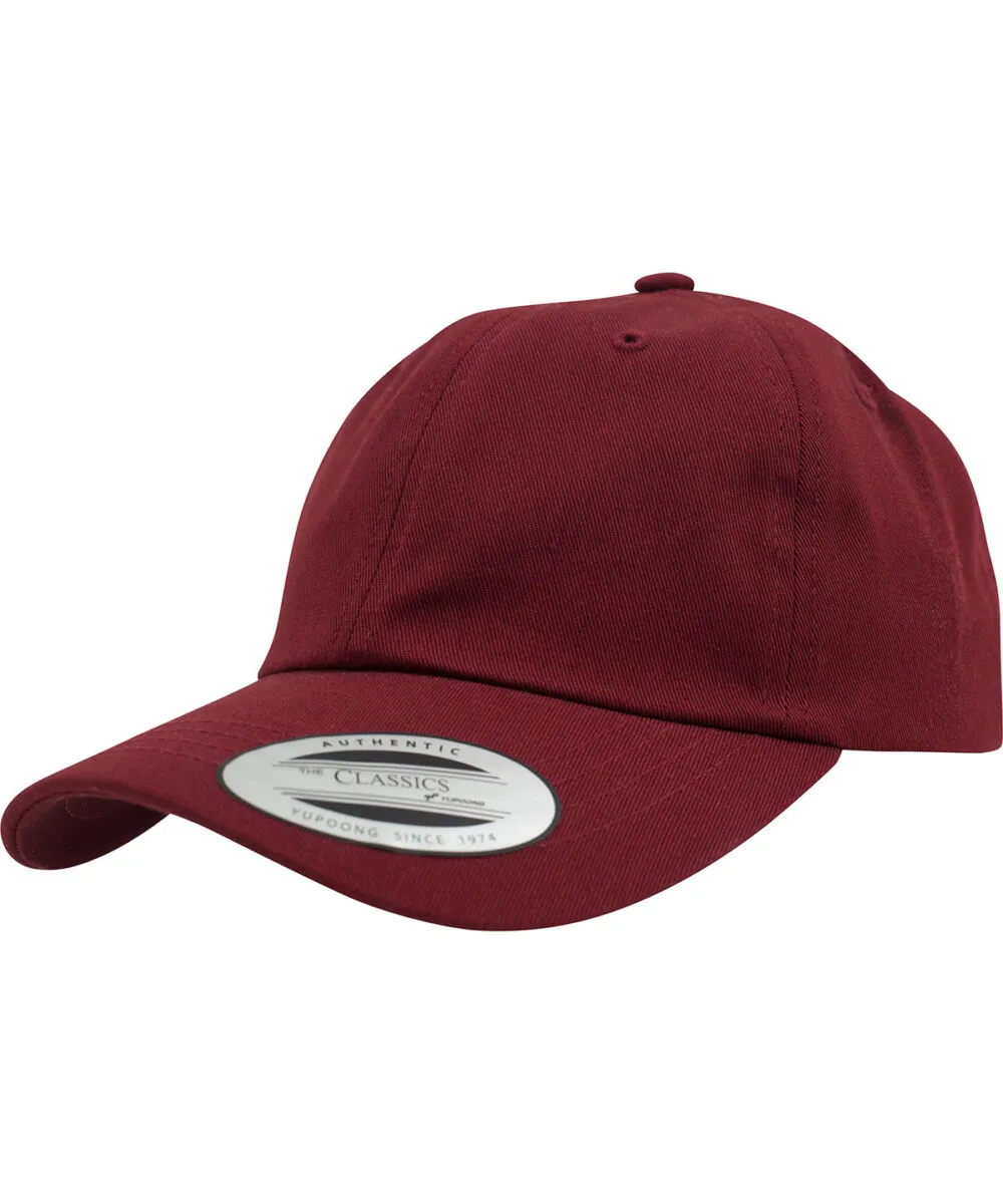 Dad hat baseball strap back (6245CM) in Maroon